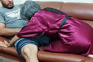 Alone at home with my stepson while husband works