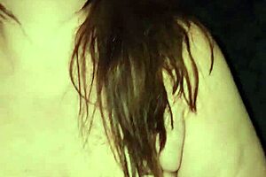 Pregnant Milf with Big Nipples Sits on Cock and Moans Loudly