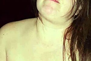 Pregnant Milf with Big Nipples Sits on Cock and Moans Loudly