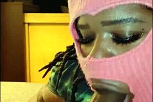 i'm so excited to see naked monika fox posing on the bed in hotel, her fake tits and pierced nipples are hot