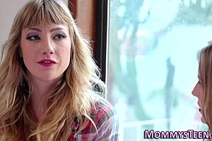 Teen lesbian tribs mature MILF in first time encounter. High definition masturbation scene.