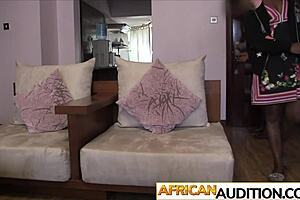 Willing African Ebony MILF Kyte Excels in Anal Casting Interview