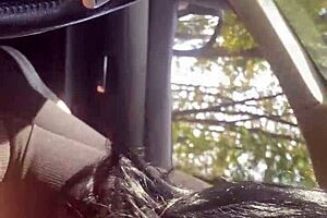 i need a ride from this tall milf in lingerie showing her huge ass