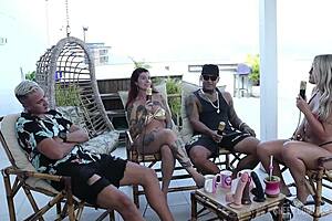 Compilados do Casal Kobra on Bora Cast with Bruna Carlos Show Fat Ass in Part 3 on Sheer Red