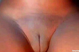Big pussy teen masturbates and has a lot of cum inside her vagina