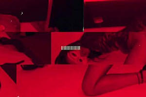 Group gangbang with double penetration in tight amateur orgy