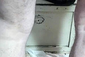 Huge dildos stretch me out in a wild solo session.