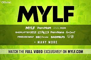 stepmom and stepson share huge orgasm in mylf mmf threesome