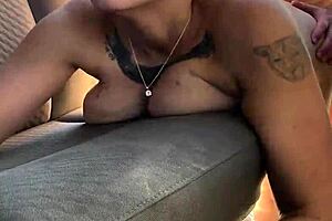 Big tits homemade video with public and amateur action