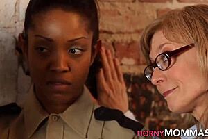 Milf stepmom and teen 18+ les