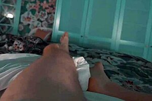 step mom joins step son's bed for hard sex on vacation