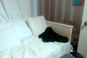 White Slut Ryan Smiles Jacks and Sucks Monster Black Dick Until It Cums on Her Face!