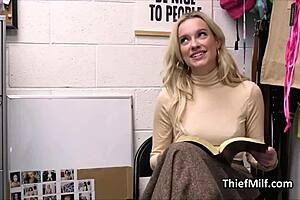 housewife caught stealing dildo at work