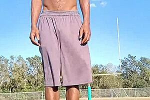 is this teacher working out with her father in law?