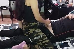 Stepfather Fucks Me Hard Before College!