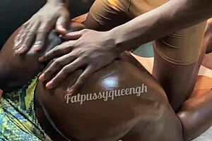 Ebony BBW Stepmom Caught Fucking Stepson in Motel!