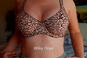 milf in hot lingerie showing big tits