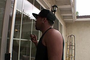 this slutty blonde milf owns that big black cock with ease! 😈