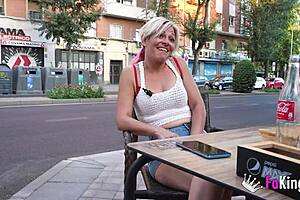 sandra v fulfills a panty sniffer fan's dream with a hot milf blowjob and sex.