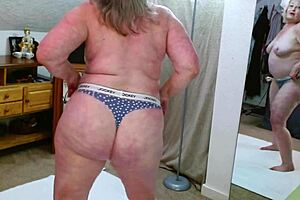 IR Roleplay with BBC Worship by Sexy Silver-Haired Dawnskye1962, Thick Curvy Beauty Teasing Robert!