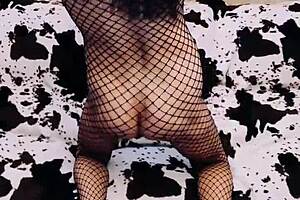 WIFE acts as PROSTITUTE in ROLEPLAY, wearing LINGERIE and STOCKINGS