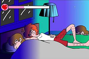 Relaxing on the couch with friends in this comedy series