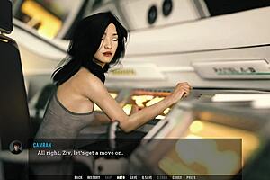 Tales from Unending Void 22 - Busty redhead translator squirts in blowbang.