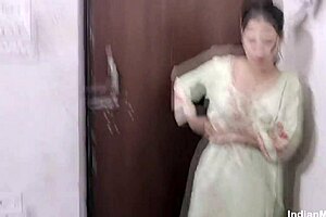 my indian wife with natural tits fucked her ex-boyfriend deepthroat and blowjob.