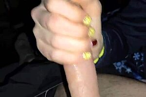 Dirty Talking Wife Takes Her Time Jerking Off A Dick!