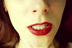 naughty adeline fantasizes about cum inside her pussy for impregnation