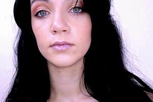 Classic chick with a sexy slim body gets fucked during her modeling casting