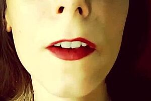 naughty adeline fantasizes about cum inside her pussy for impregnation