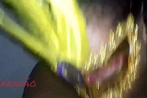 Mature Woman Gives Sloppy Blowjob in Lingerie Ass Worship