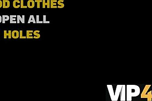 vip4k next door fun with european short hair in stockings