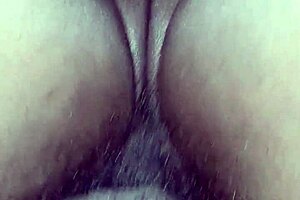 Ebony granny bent over says cum on her pussy with dirty talk 😈