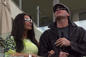 Wow, this gorgeous brunette milf mom got drilled hard by a big cock at home, unreal!