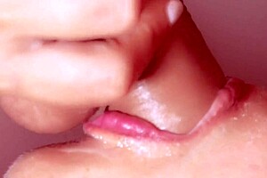 Japanese stepmom explores son's porn