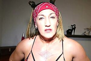 Bodybuilder Slave Mother Fucked in Ass by Big Cock