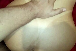 Neighbor's blonde wife in thong excites me for intense anal doggystyle pounding