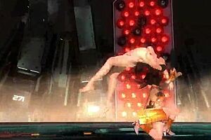 Momiji goes nude in wild Doa 5 tag wrestling action.