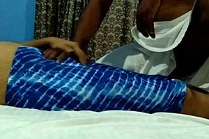 Indian milf wife meets husband's friend in hotel