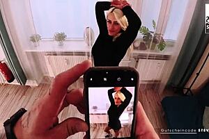 Amateur milf with perfect body moans in standing fuck and creampie compilation!