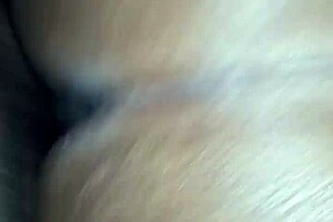 Ebony granny bent over says cum on her pussy with dirty talk 😈