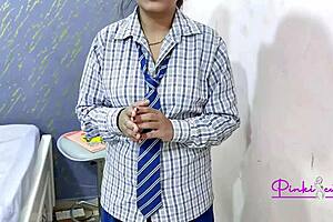 teacher cums in student's mouth pov blowjob swallow 😏