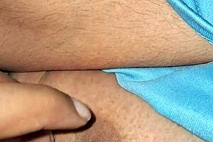 Desi girl with big boobs showing her nipples in close-up action