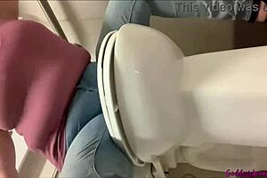 Giving You My Hot Pee From My Curvy Body In The Bathroom