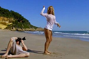 Fucking my hot mom on a wild beach getaway today.