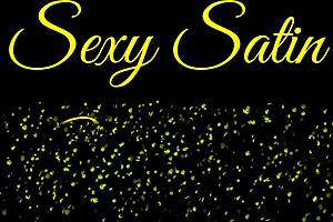 i experience orgasm in satin lingerie