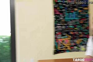 Play therapist MilF Amiee Cambridge gets fucked hard by her stepson