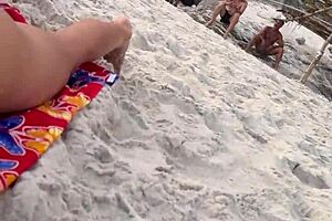 belinha hunts big cocks for wild beach dogging with her crew! 🌊